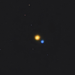 Albireo double star system