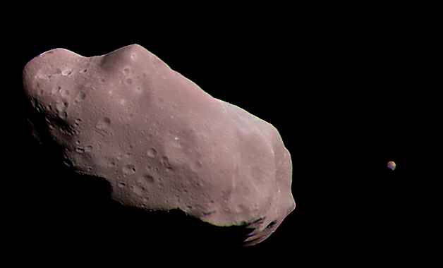 243 Ida Asteroid August 1993