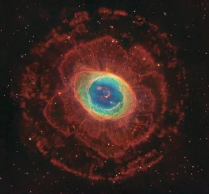 Composite of the Ring Nebula